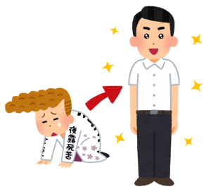 自分の間違いを認め、行動を改める