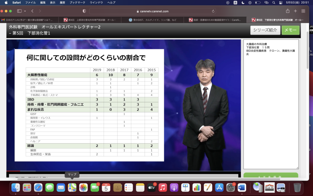 下部消化管　大腸癌（直腸癌）の外科治療
