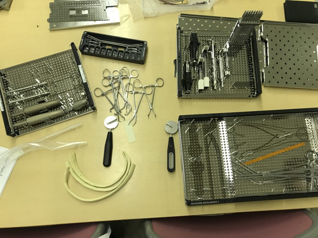 肋骨骨折セミナー/シミュレーションをやった